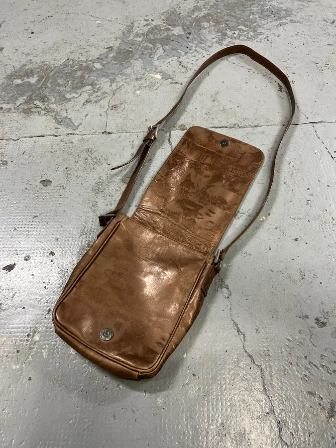 FW1995 Jean Paul Gaultier Dietrich Brown Leather Shoulder Bag YchXoLS 8