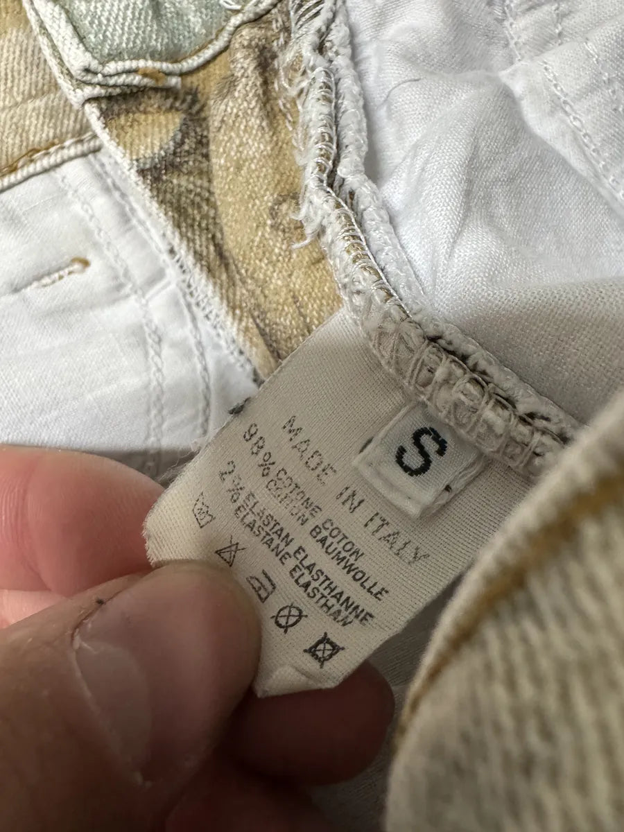 FW1995 Roberto Cavalli Prima Linea Medieval Print Pants (XS/S) nPuniFi 9