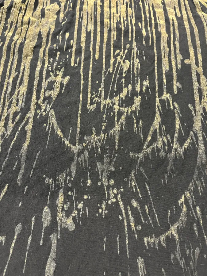 FW1998 Jean Paul Gaultier Olive Blood Drip Velvet Long Dress bLuKSSb 7