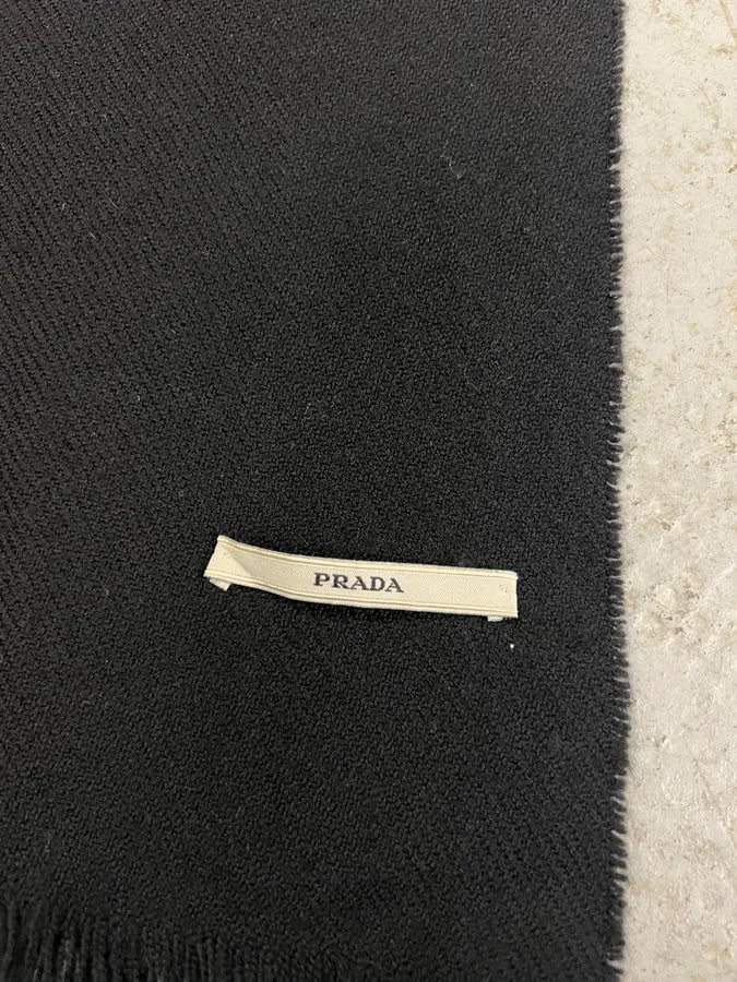 FW1998 Prada Black Scarf (OS) 3