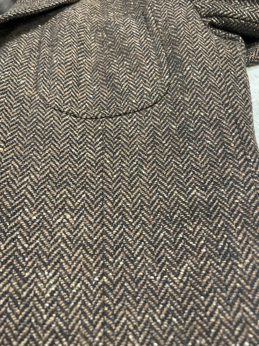 FW1998 Prada Cashmere Brown Blazer Jacket (L) 10