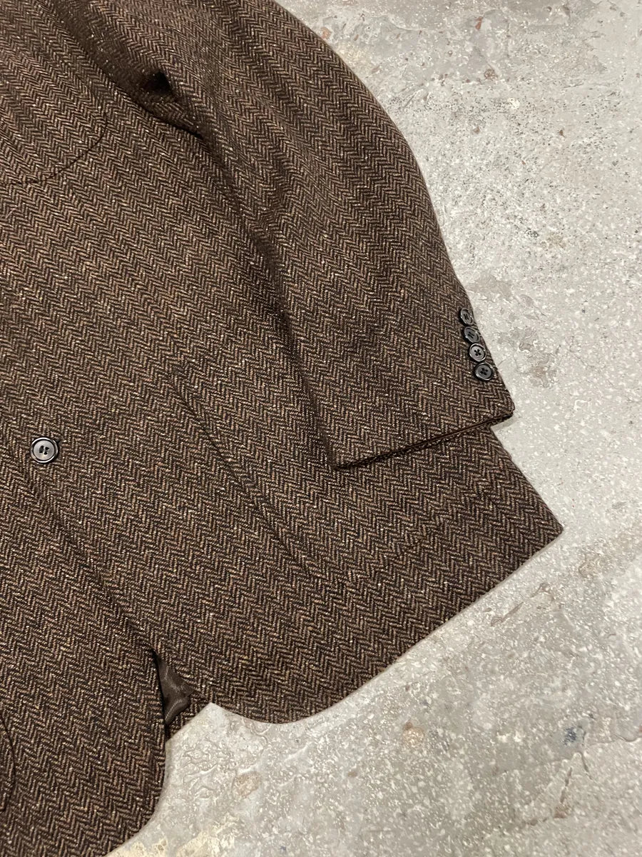 FW1998 Prada Cashmere Brown Blazer Jacket (L) 7
