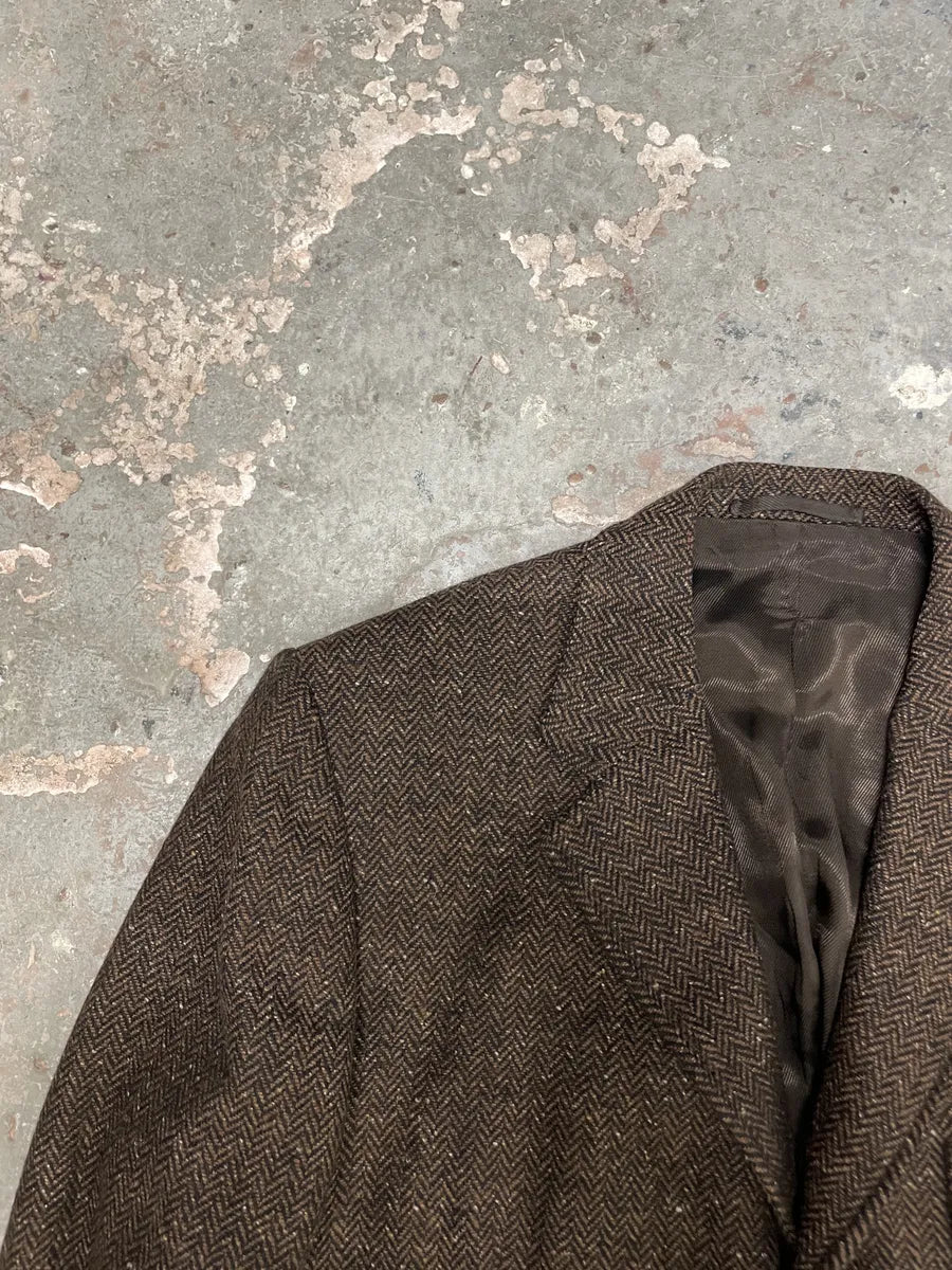 FW1998 Prada Cashmere Brown Blazer Jacket (L) 8