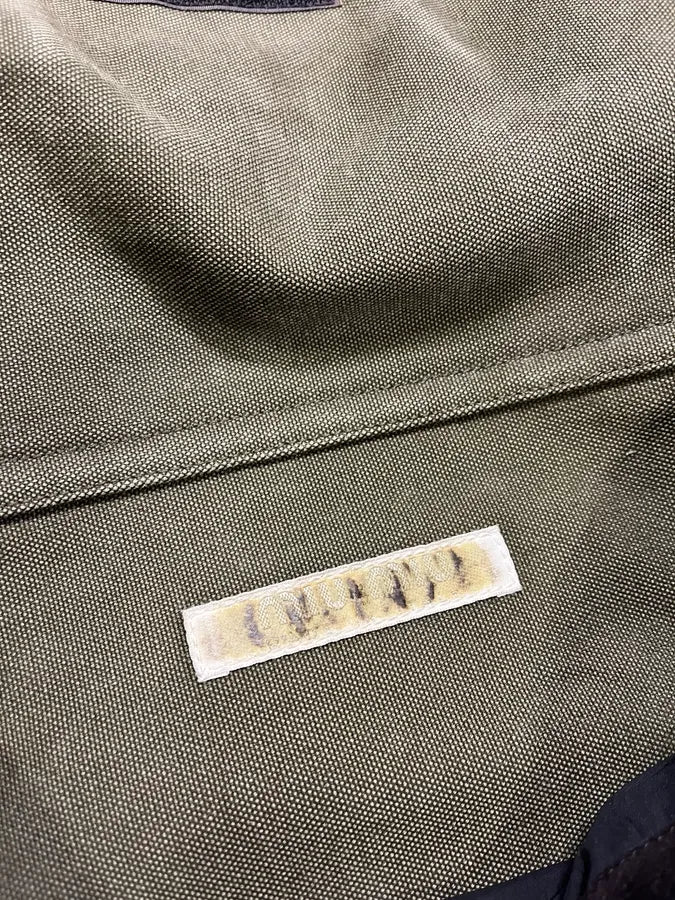 FW1999 Miu Miu Canvas & Suede Brown Leather Shoulder Bag GMbMdPn 7