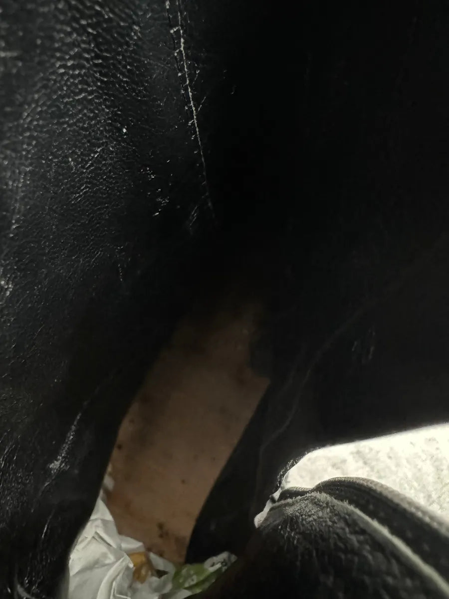 FW1999 Prada Ankle Vibram Black Leather Boots PJbujqT 5