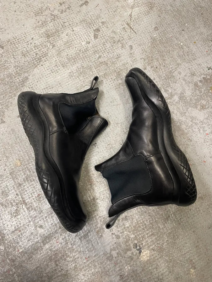 FW1999 Prada Black Leather Boots (43eu/us9.5) 5