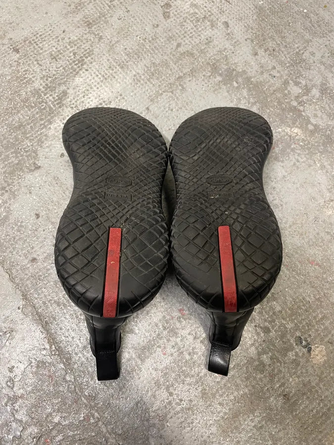 FW1999 Prada Black Leather Boots (43eu/us9.5) 7