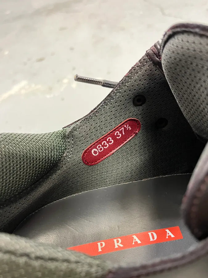 FW1999 Prada Black Premium Leather Vibram Boots eWgfmUt 6