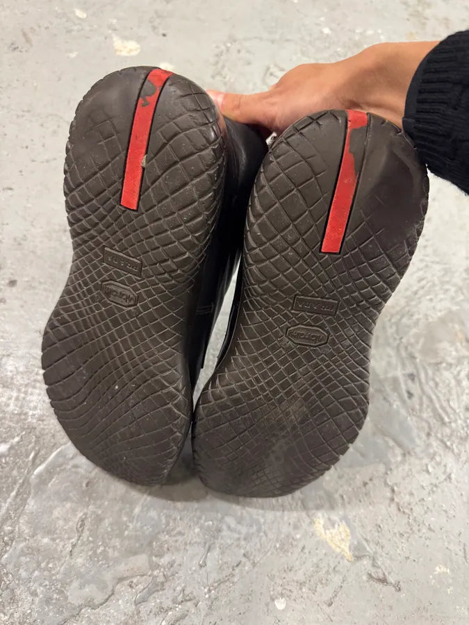 FW1999 Prada Brown Leather Boots (42eu/us8.5) 5