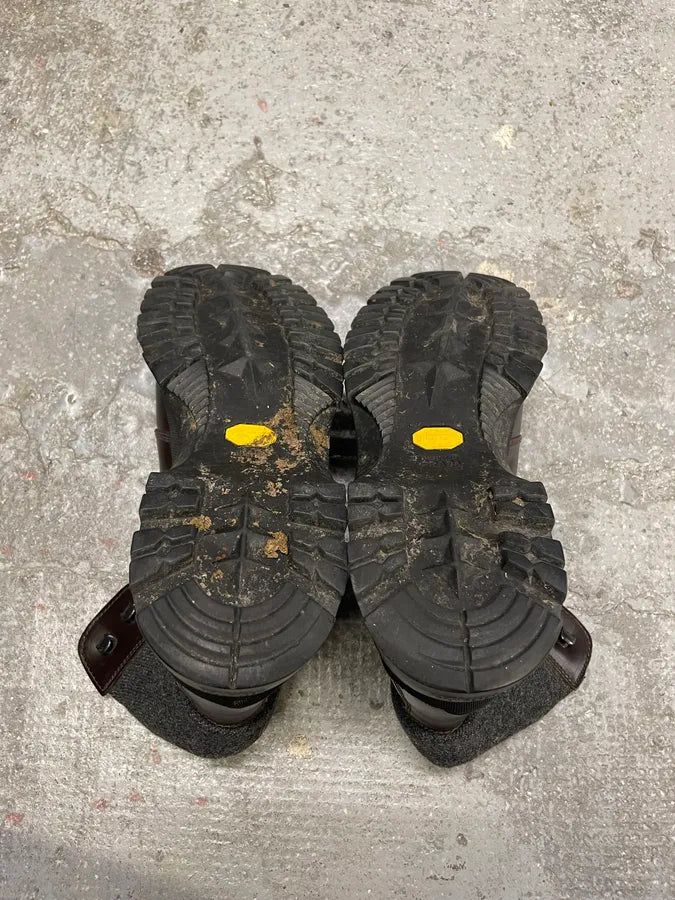 FW1999 Prada Brown Leather Hiking Boots (40.5eu/us7.5) 8