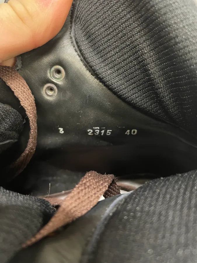 FW1999 Prada Brown Leather Hiking Boots (40.5eu/us7.5) 9