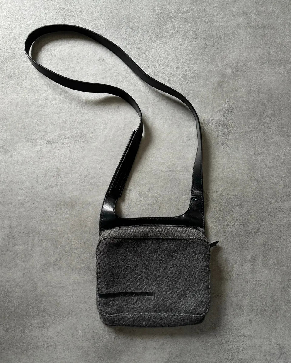 FW1999 Prada Crossbody Archive Grey Bag IsxwwUh 0
