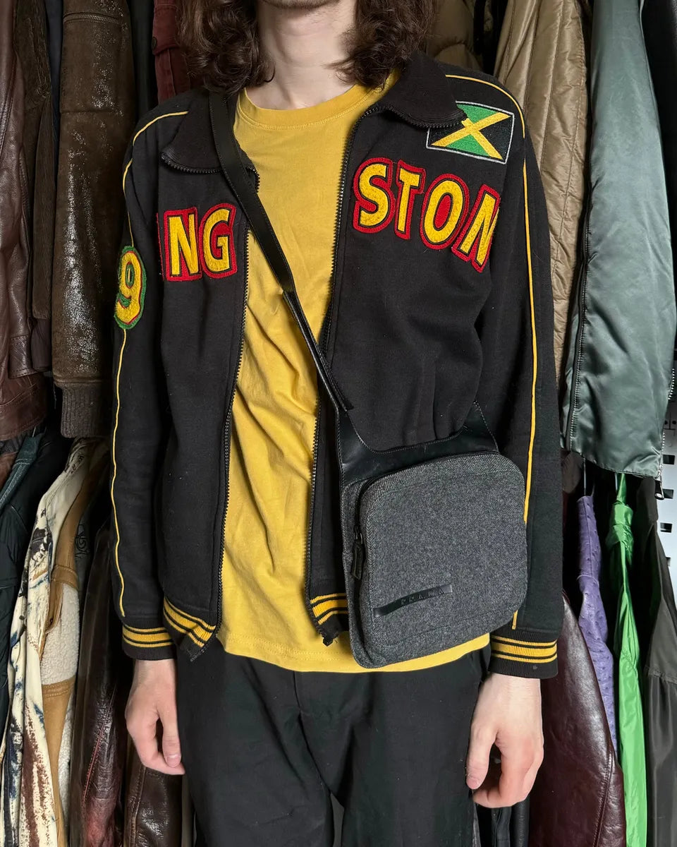 FW1999 Prada Crossbody Archive Grey Bag IsxwwUh 2