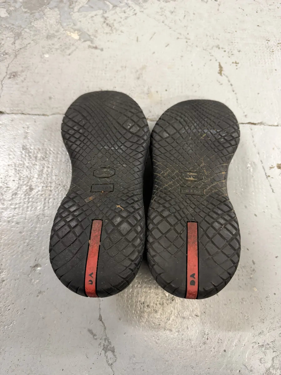 FW1999 Prada Dark Brown Leather Vibram Boots irXchOP 5