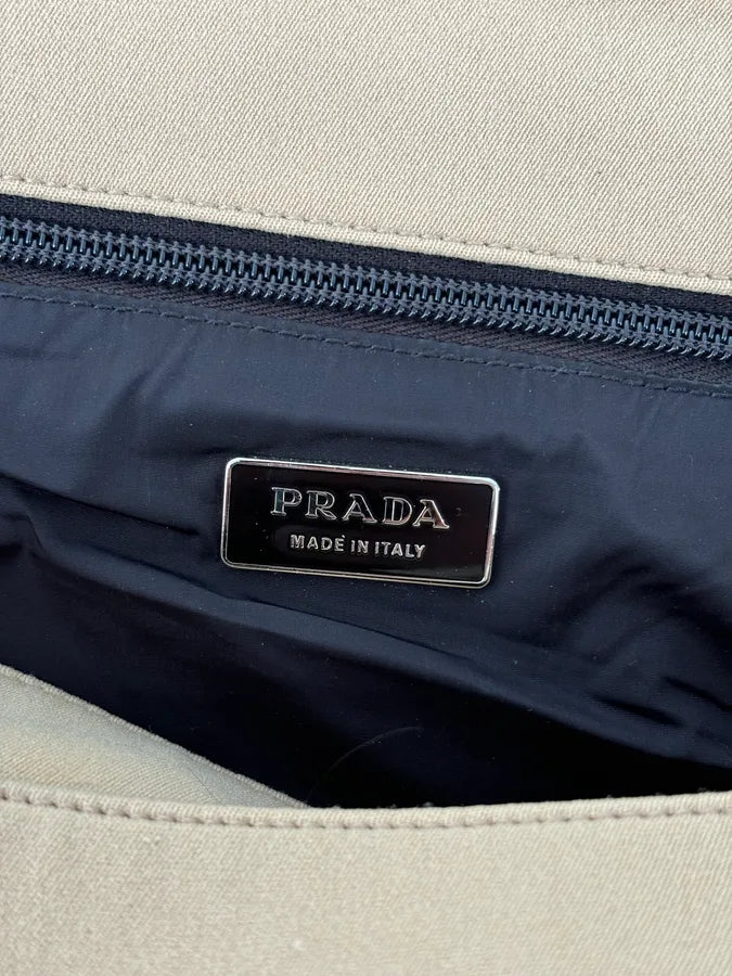 FW1999 Prada Fur Beige Shoulder Bag eJQkZMJ 7