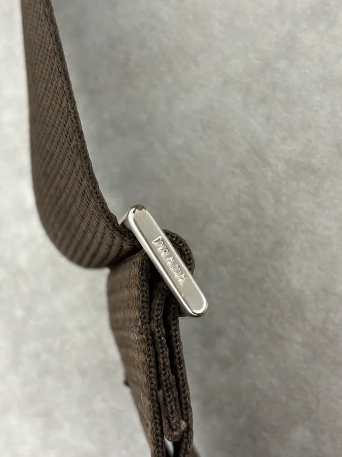 FW1999 Prada Fur Beige Shoulder Bag eJQkZMJ 9