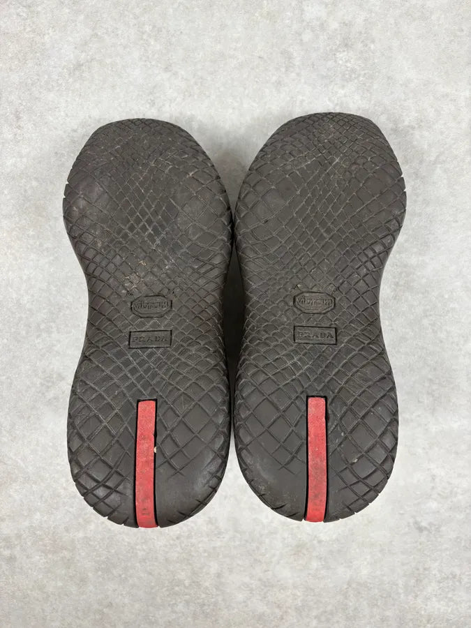 FW1999 Prada Green Forest Leather Vibram Ankle Boots oVpesah 6