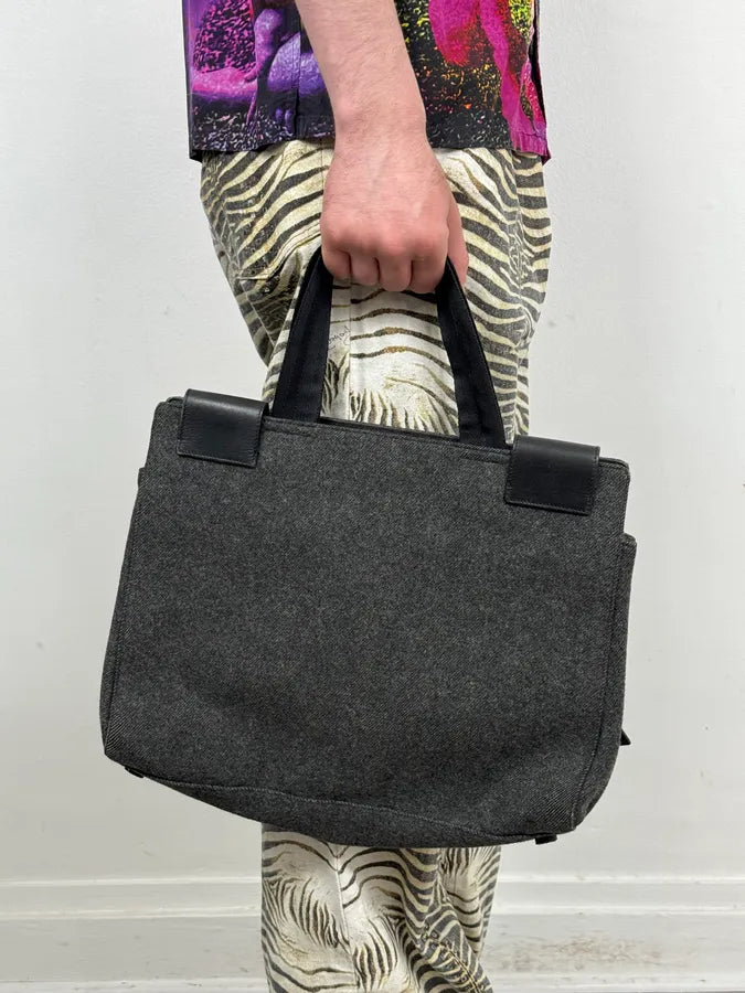 FW1999 Prada Grey Bag (OS) XWMaxwK 2