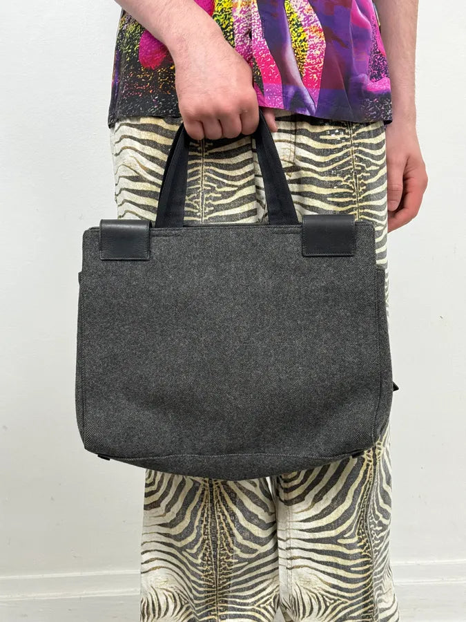 FW1999 Prada Grey Bag (OS) XWMaxwK 1