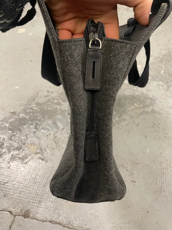 FW1999 Prada Grey Bag (OS) XWMaxwK 6