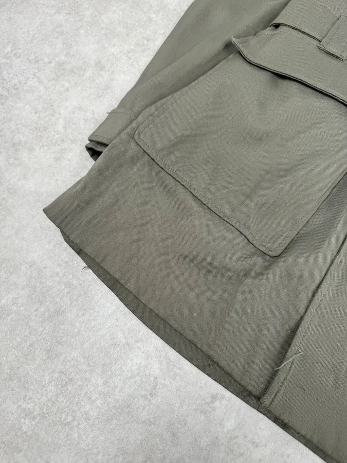 FW1999 Prada Military Green Belted Jacket JWernwu 7