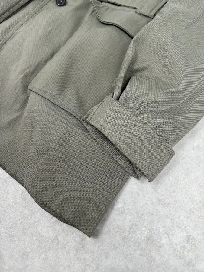 FW1999 Prada Military Green Belted Jacket JWernwu 8