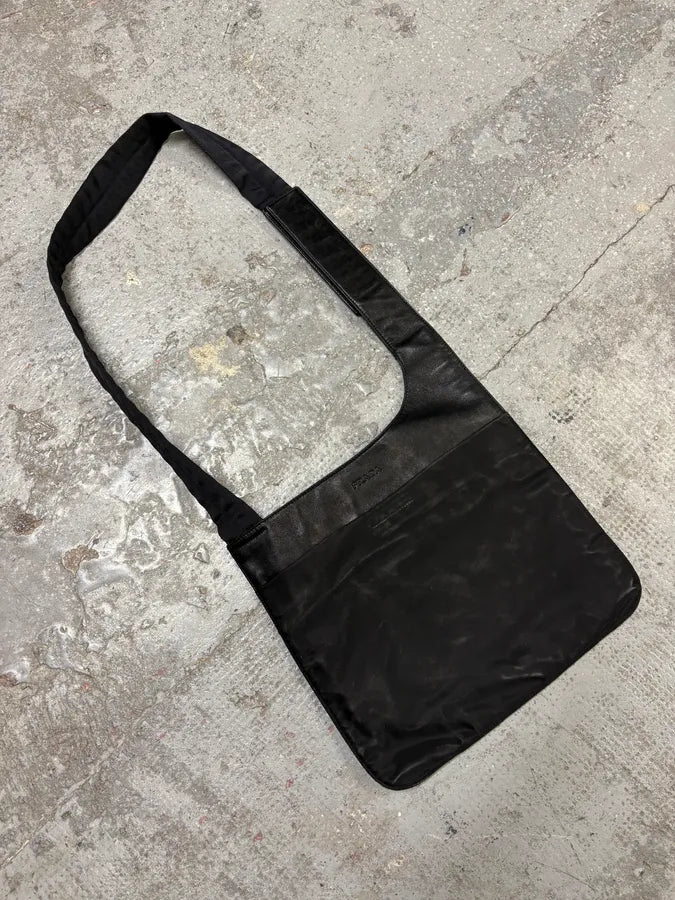 FW1999 Prada Navy & Black Crossbody Bag (OS) yDAxeRk 5