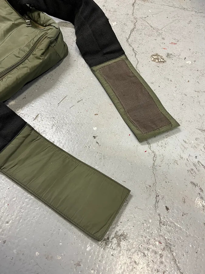 FW1999 Prada Olive Nylon Crossbody Bag (OS) XwrIGKn 8