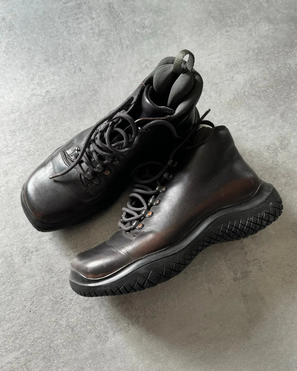 FW1999 Prada Vibram Prenium Leather Boots SuVOgdP 2