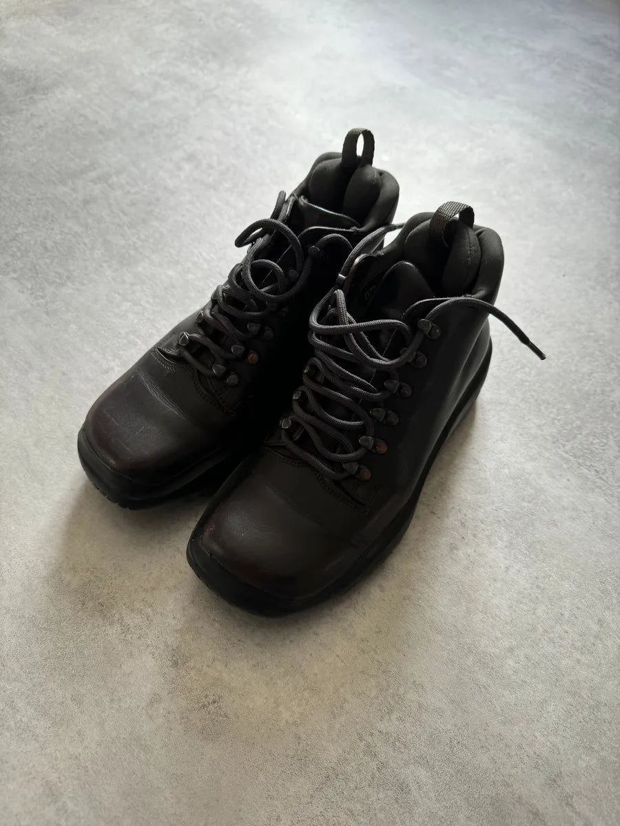 FW1999 Prada Vibram Prenium Leather Boots SuVOgdP 3