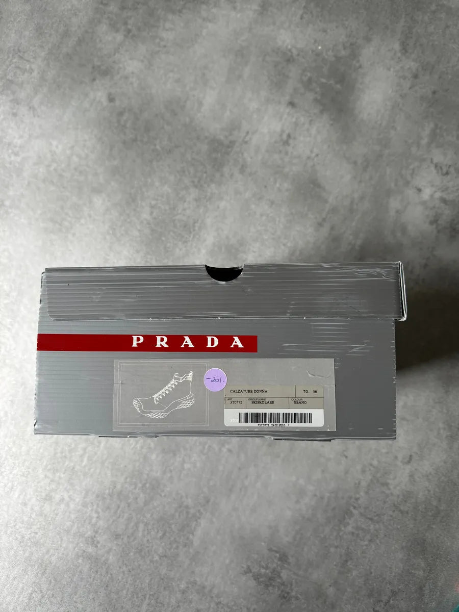 FW1999 Prada Vibram Prenium Leather Boots SuVOgdP 9