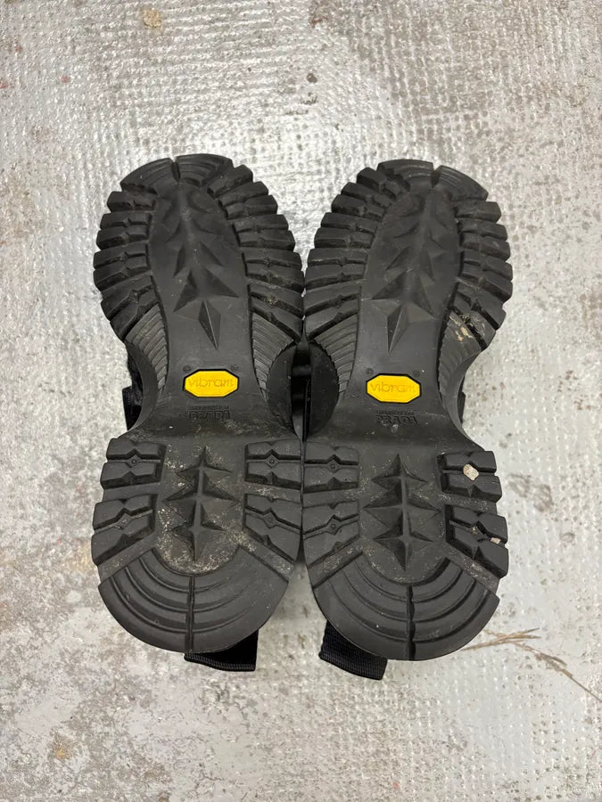FW1999 Prada Strap Pony Hair Leather Vibram Shoes IeTZSib 7