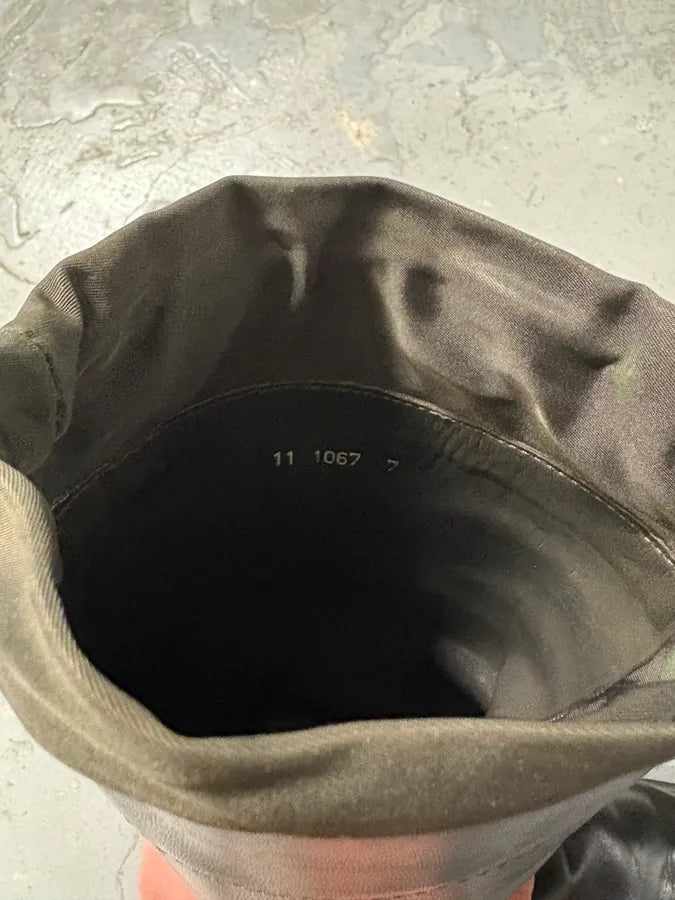 FW1999 Prada Vibram Brown Leather High Boots (41eu/us8) lEiFRkL 8