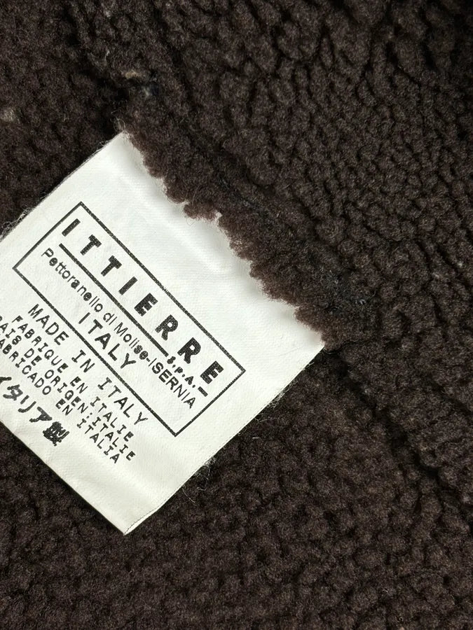 AW2004 Dolce & Gabbana Shearling Hooded Suede Bomber Jacket TlGLHCk 10