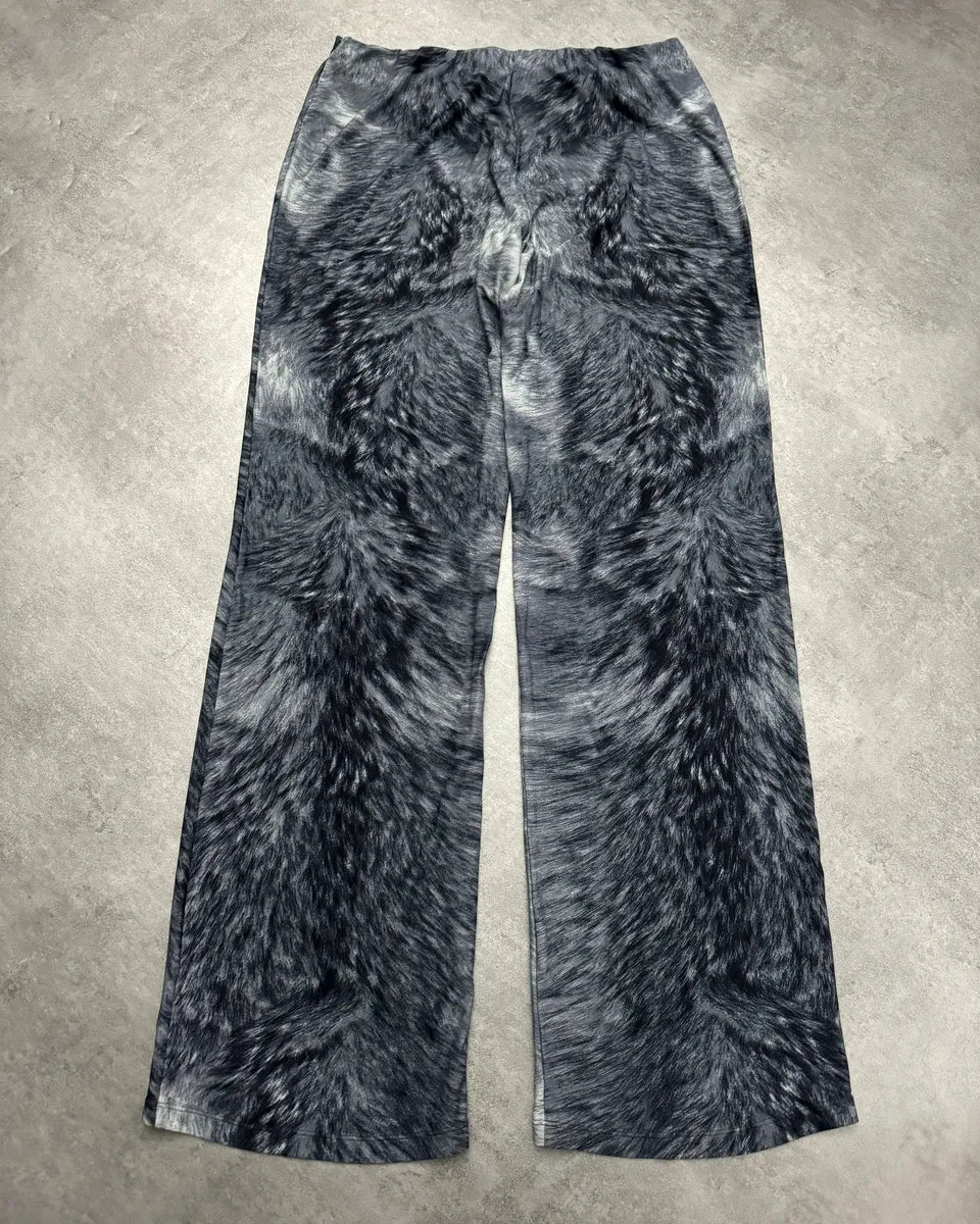 FW1999 Roberto Cavalli Cozy Thighs Fury Cloudy Pants (XS/S) sqFzBCT 4