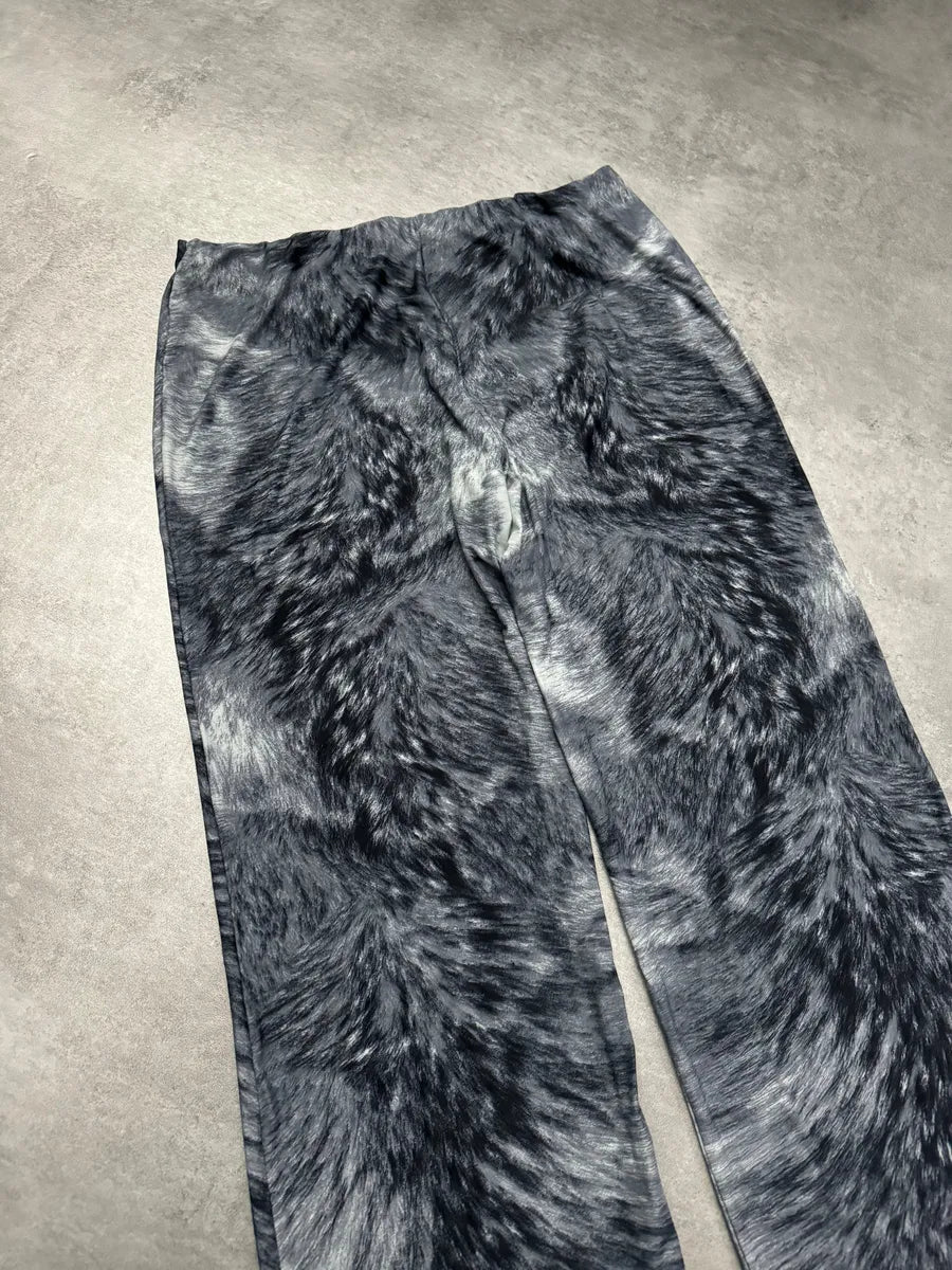FW1999 Roberto Cavalli Cozy Thighs Fury Cloudy Pants (XS/S) sqFzBCT 5