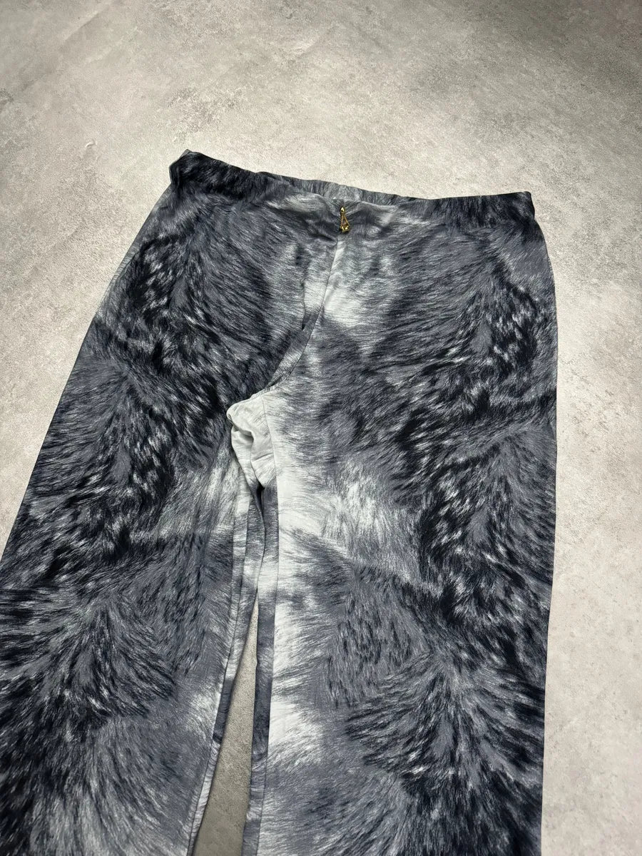 FW1999 Roberto Cavalli Cozy Thighs Fury Cloudy Pants (XS/S) sqFzBCT 8