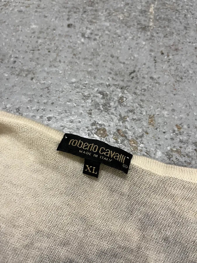 FW1999 Roberto Cavalli Fur Effect Cardigan (M/L) (M/L) mJCfZWT 5