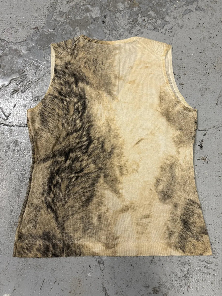 FW1999 Roberto Cavalli Fur Effect Top Set (M/L) fUqrjBj 1