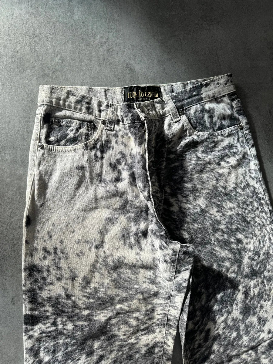 FW1999 Roberto Cavalli Furry Cawprint Movement Pants mcoEiCv 5