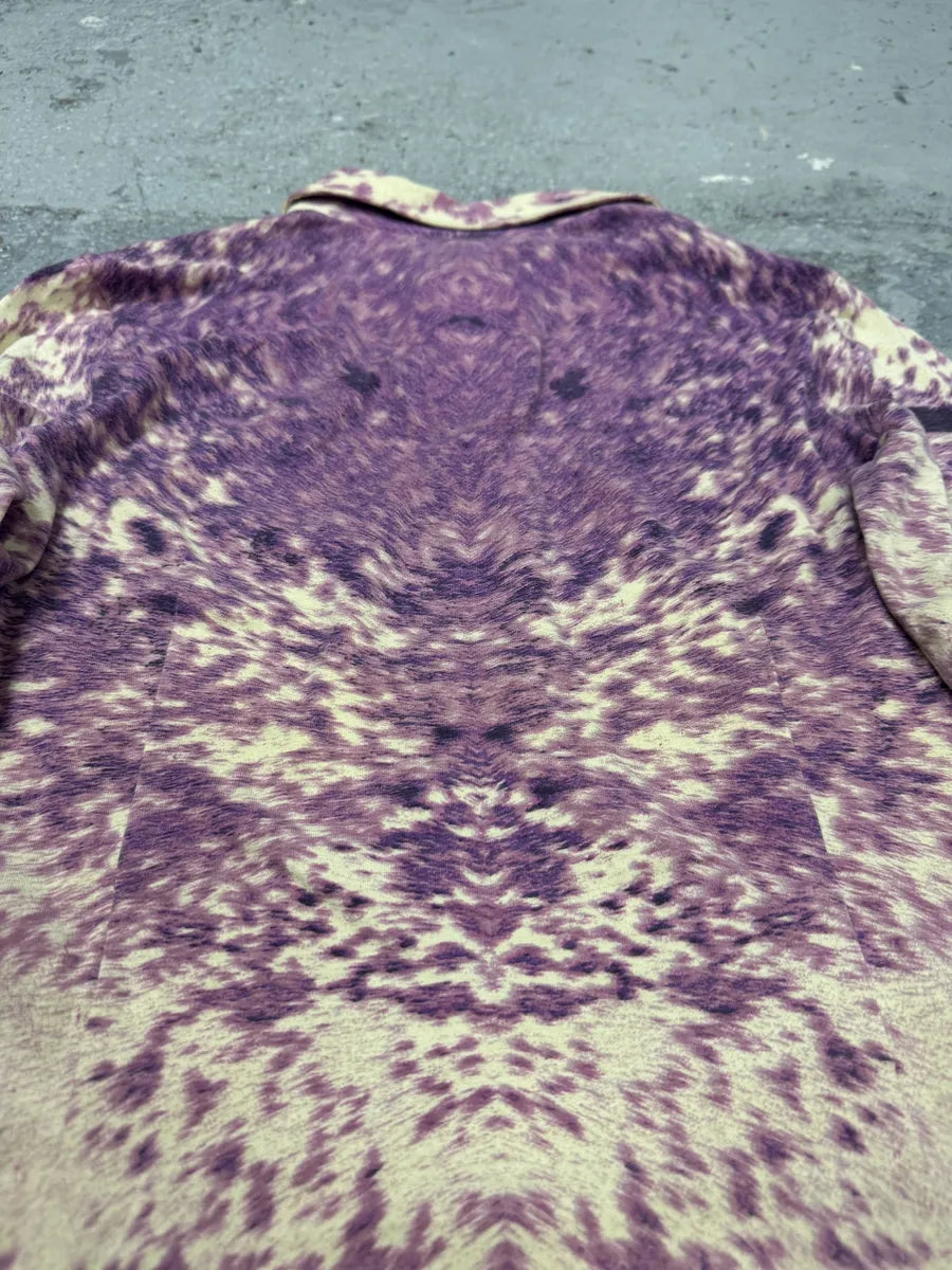 FW1999 Roberto Cavalli Fury Purple Movement Shirt cExRSxA 10