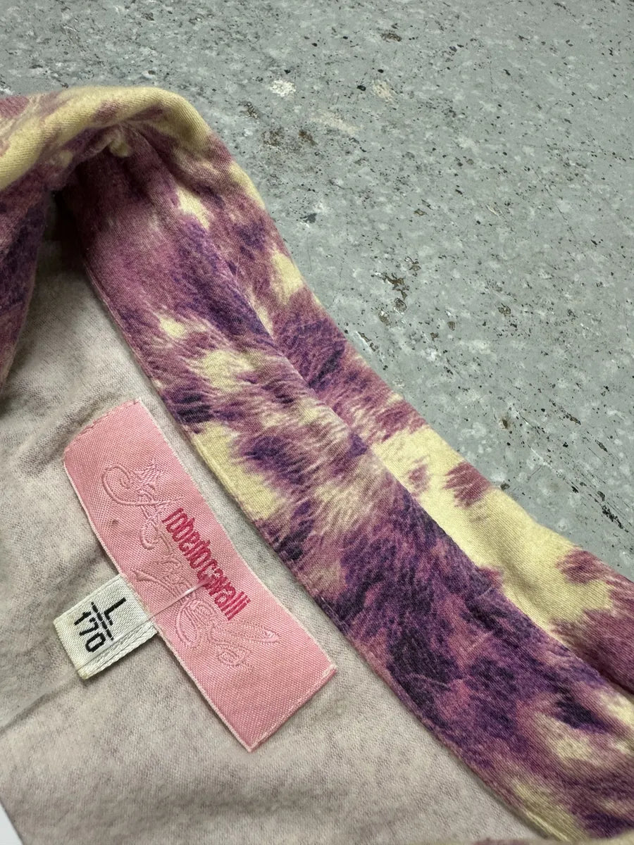 FW1999 Roberto Cavalli Fury Purple Movement Shirt cExRSxA 11