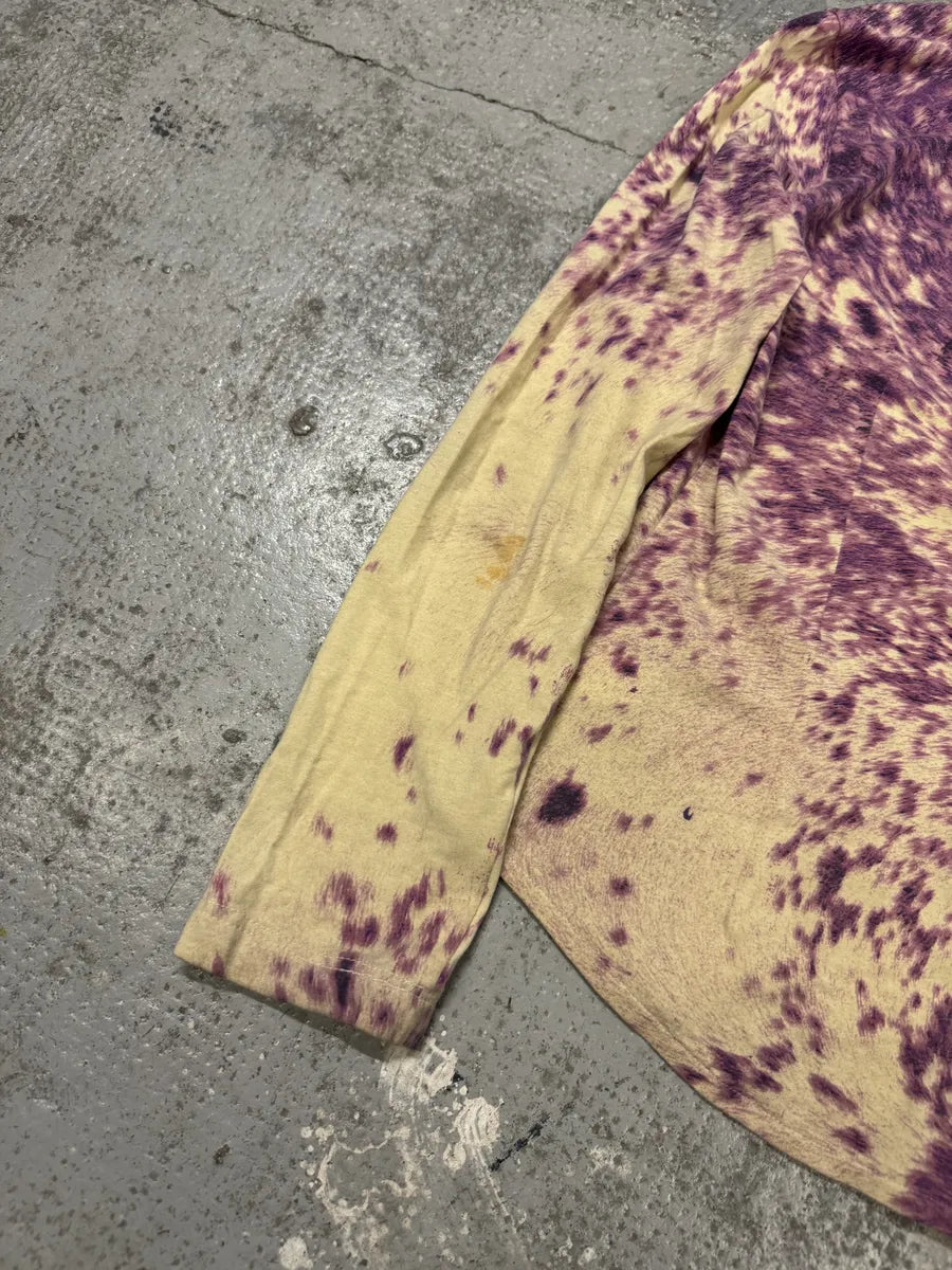 FW1999 Roberto Cavalli Fury Purple Movement Shirt cExRSxA 9