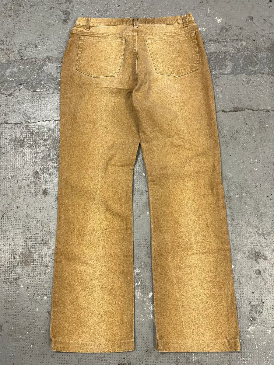 FW1999 Roberto Cavalli Gold Faded Pants (XS/S) aJaIeTH 1