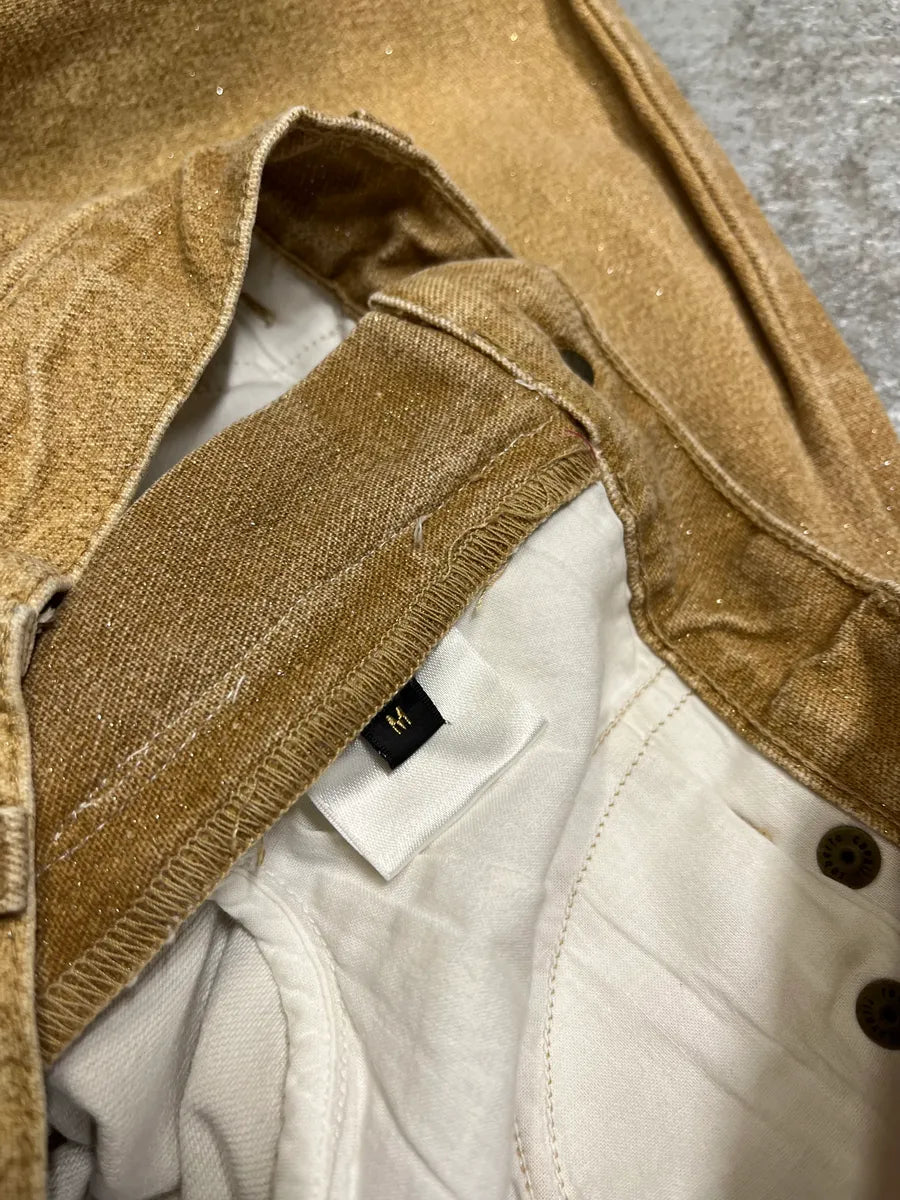 FW1999 Roberto Cavalli Gold Faded Pants (XS/S) aJaIeTH 10