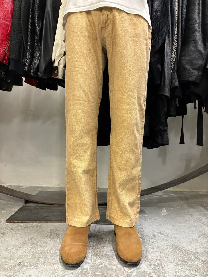 FW1999 Roberto Cavalli Gold Faded Pants (XS/S) aJaIeTH 2