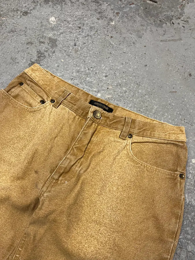 FW1999 Roberto Cavalli Gold Faded Pants (XS/S) aJaIeTH 6