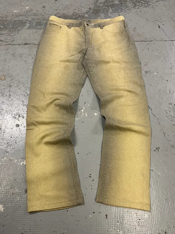 FW1999 Roberto Cavalli Gold Glamour Gradient Pants fBqGeJJ 0