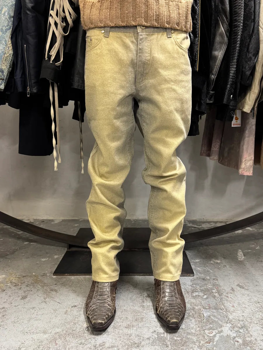 FW1999 Roberto Cavalli Gold Glamour Gradient Pants fBqGeJJ 1