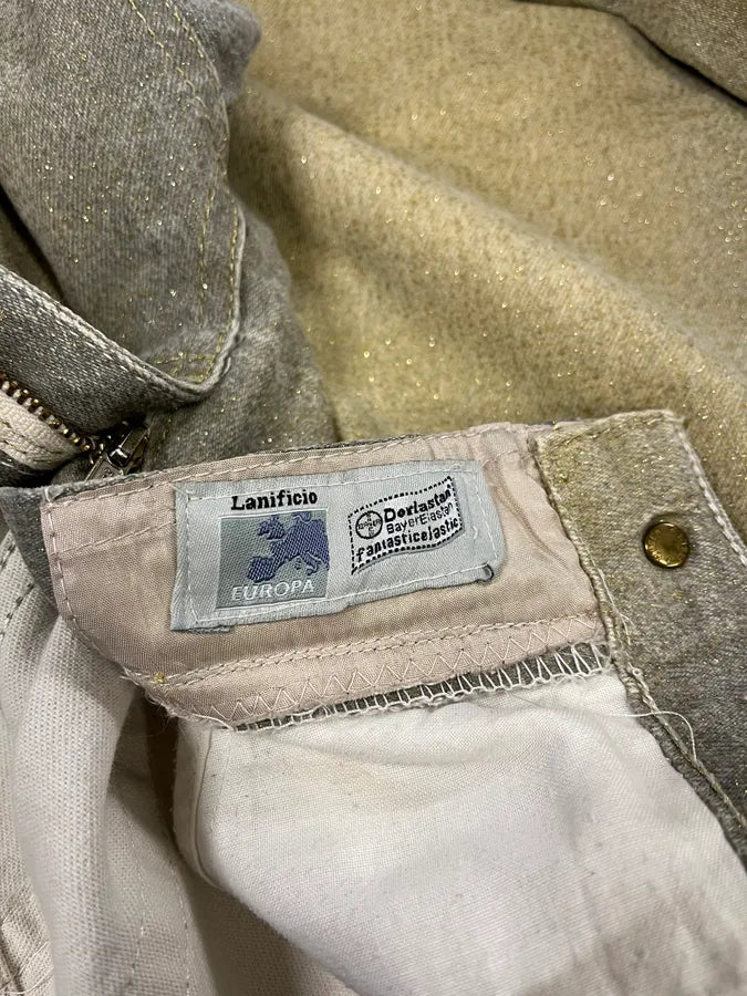 FW1999 Roberto Cavalli Gold Glamour Gradient Pants fBqGeJJ 11